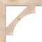 Ekena Millwork Westlake Block Smooth Bracket w/ Offset Brace, Douglas Fir, 7 1/2"W x 42"D x 42"H BKT0806X42X42WTL05SDF - alternate 2
